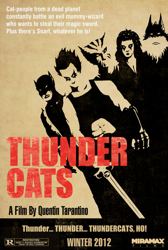 Reservoir Dogs / Thunder Cats poster