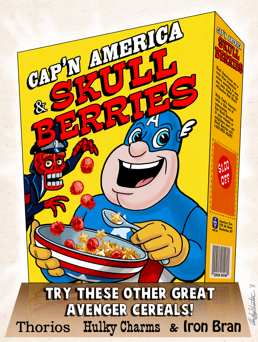 Capn America cereal